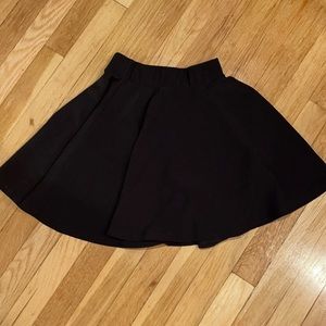 Black Skater skirt